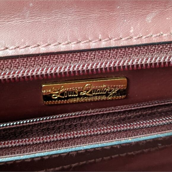 Vintage Louis Quatorze Leather Work Bag - Picture 6 of 8